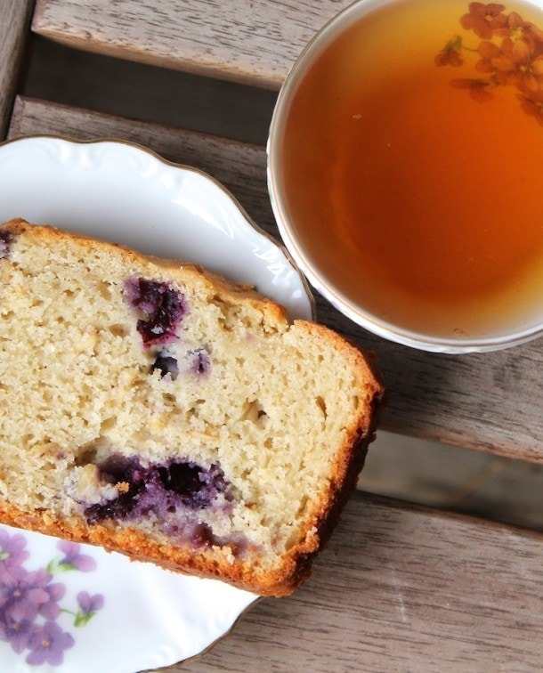 my favorite blueberry bread {gluten-free}