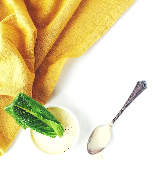 Homemade Caesar Salad Dressing {via heartbeet kitchen}