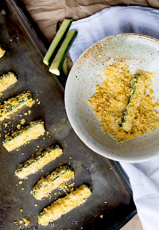 Tortilla Crusted Zucchini Fries 8
