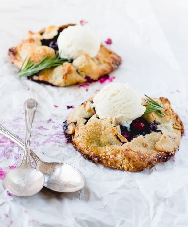 Cran-Blueberry Mini Galettes
