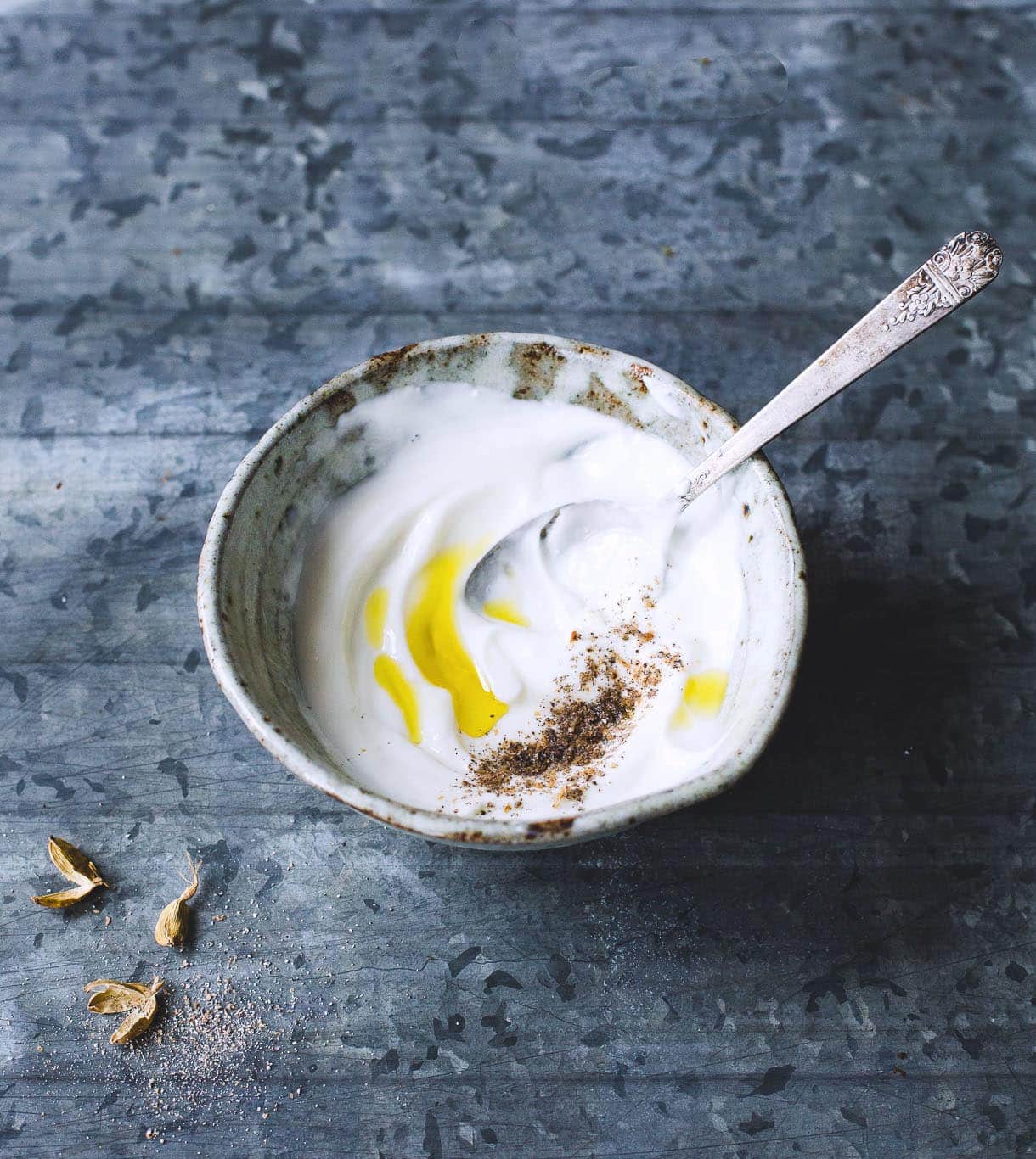 Cardamom Yogurt {savory}