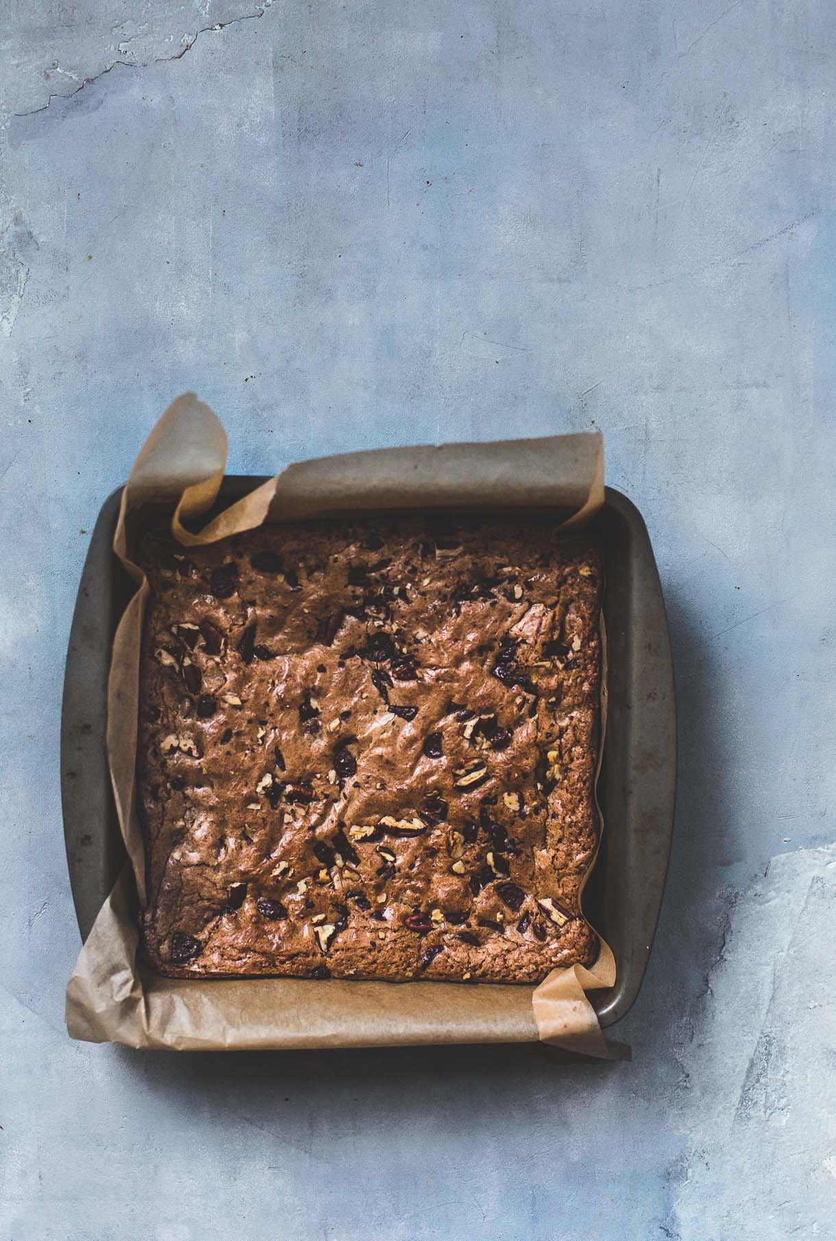 Coffee Chocolate Chunk Gluten-Free Blondies {made with teff flour}