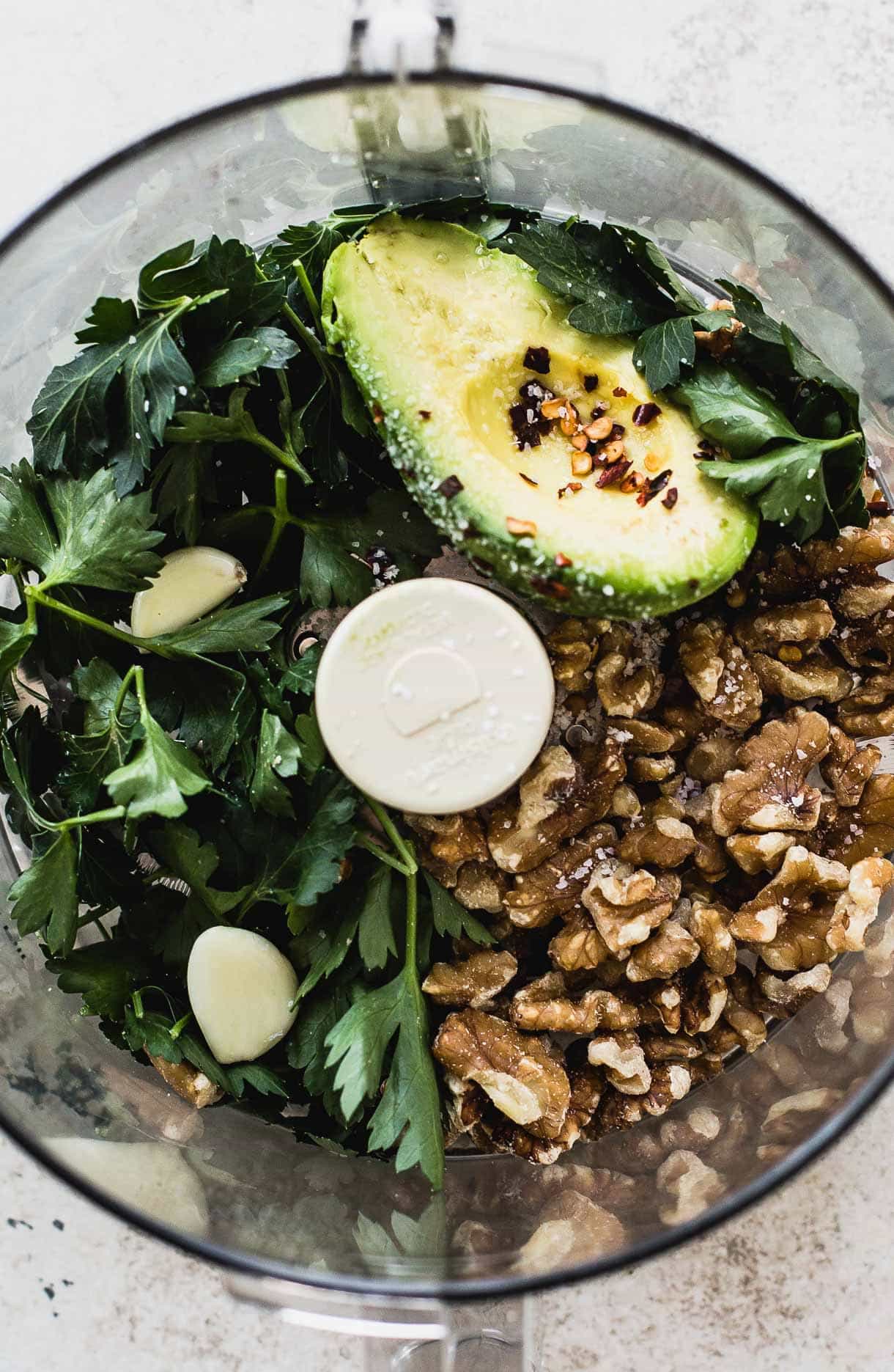 5 Minute Walnut Avocado Yum Sauce