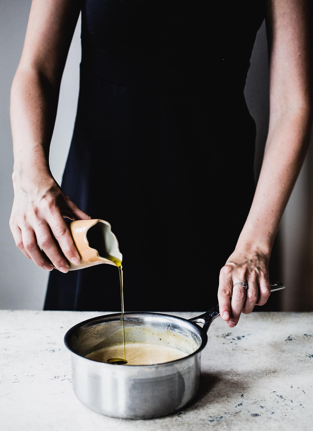 Date and Olive Oil Ice Cream